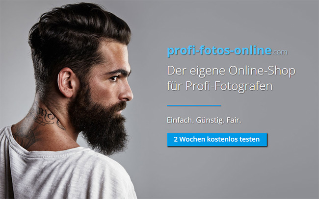 Der eigene Online-Shop für Profi-Fotografen Für Fotografen, die keine Zeit zu verlieren haben.